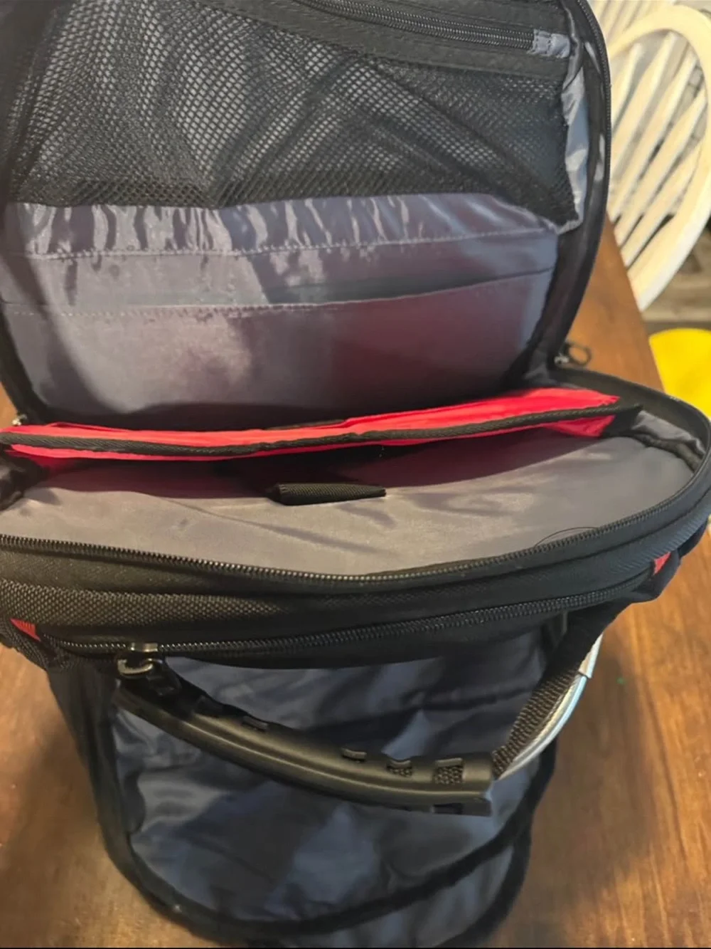 SwissGear Black and Blue Travel Laptop Backpack
